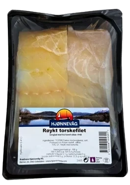 Hjønnevåg Røykt Torskefilet Fersk Skål Hjønnevåg Fersk Skål