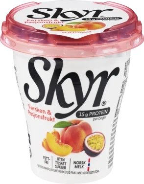 Skyr Fersken&Pasjonsfrukt 160g Q