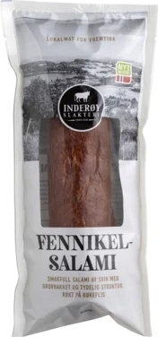 Fennikelsalami 250g Inderøy Slakteri