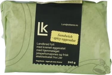 Sandwich med Spicy Eggesalat 240g
