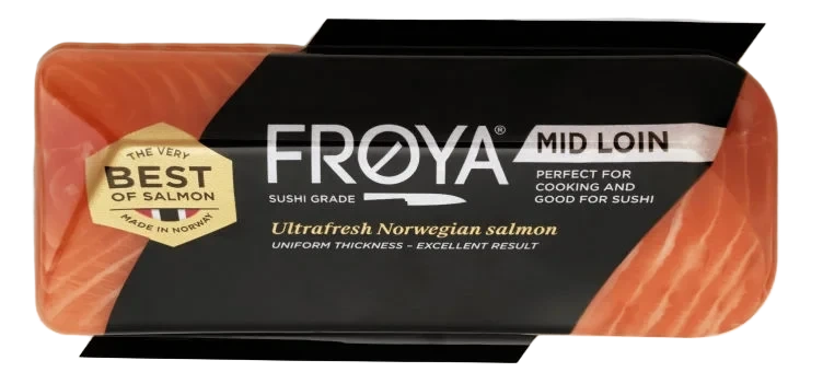 Laks Midloin 1/2 300g Frøya