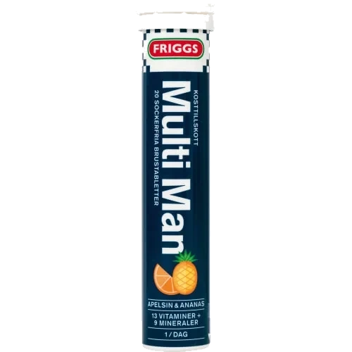 Multi Man Apelsin & Ananas Brustablett