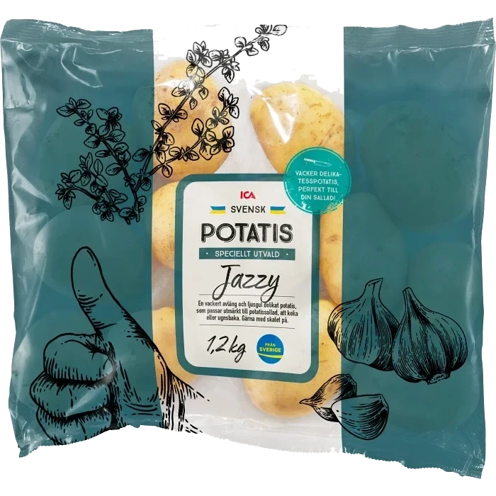 Potatis Jazzy 1,2kg Klass 1 ICA