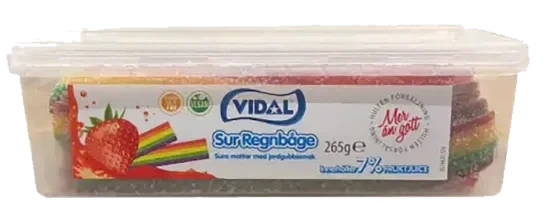 Vidal Sour Rainbow Belts 265g