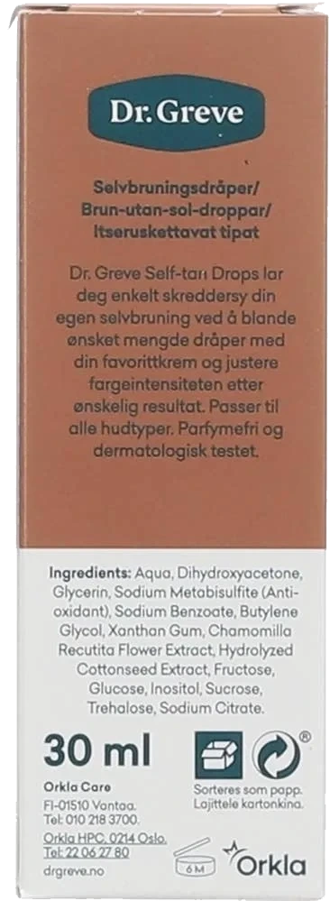 Self-Tan Drops Face & Body
