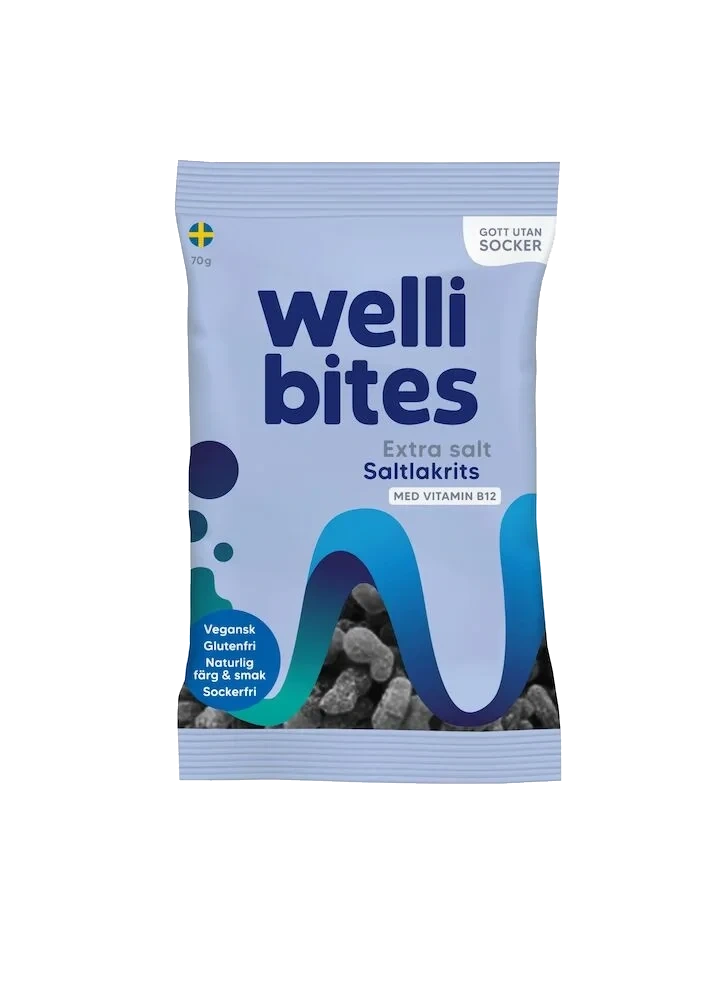 Wellibites Ekstra Salt Lakris