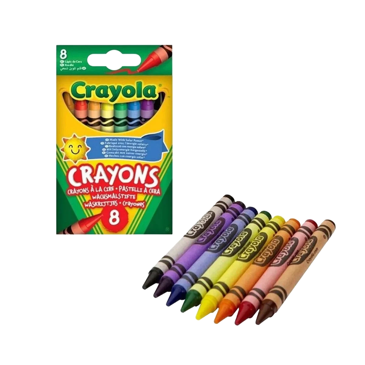 Fargestifter 8pk