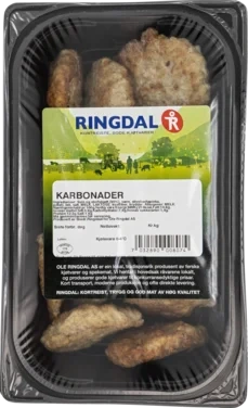 Karbonadekaker 800 Gr Fersk Ringdal