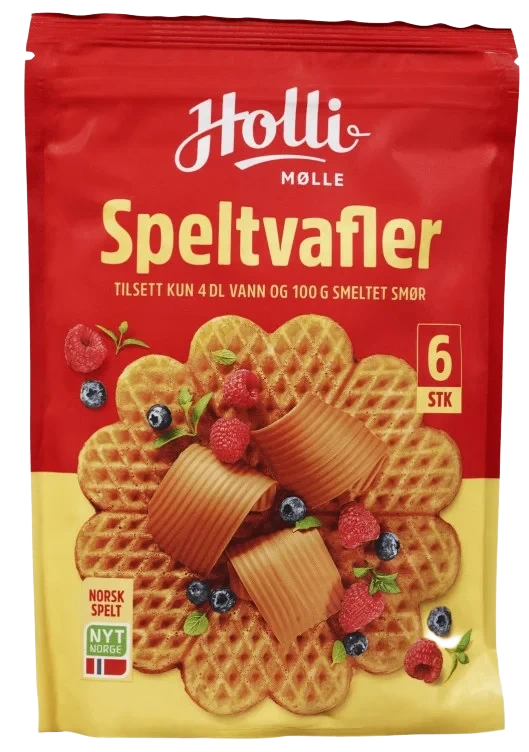 Speltvafler Ferdigmiks 250g Nyt Norge