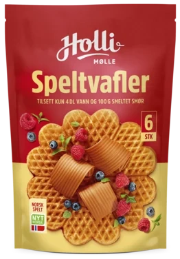 Speltvafler Ferdigmiks 250g Nyt Norge