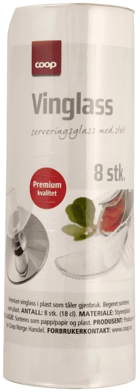 Coop Vinglass 8pk