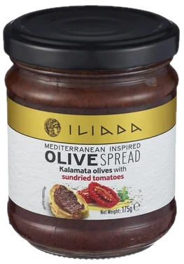 Oliventapenade m/Soltørket Tomat 175g Iliada