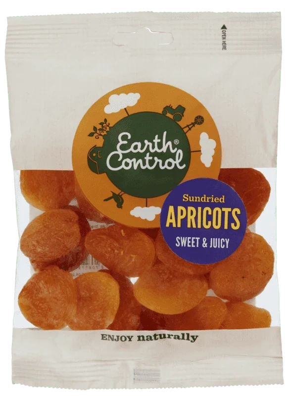 Earth Control Aprikoser 140g