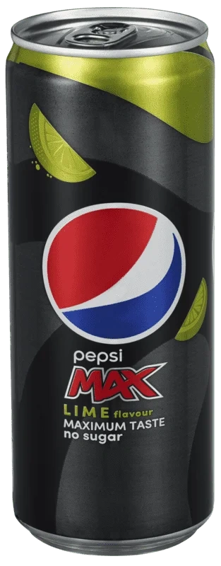 Pepsi Max Lime 0,33l boks Sleek