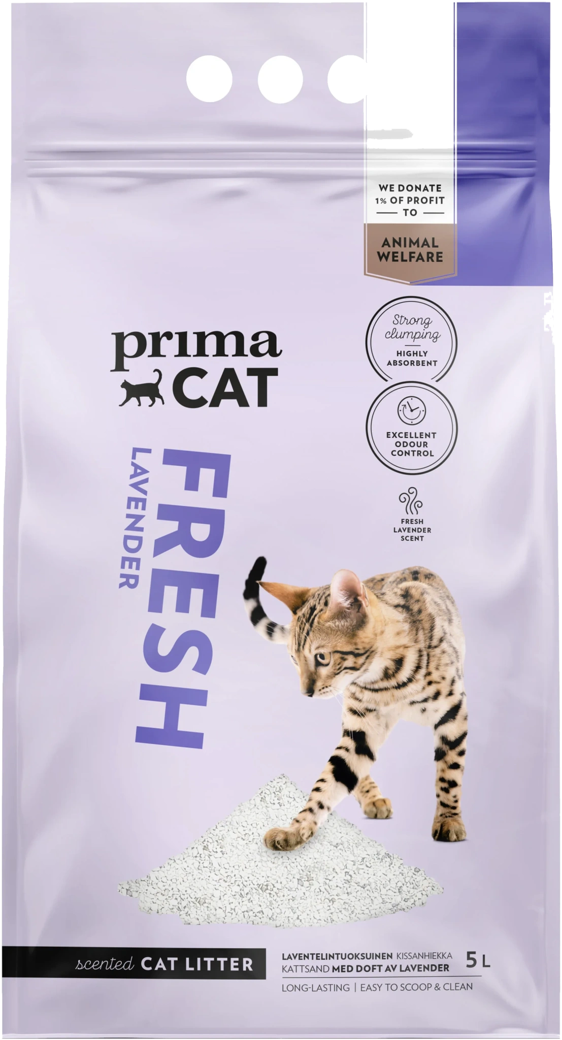 Kattsand Lavendel