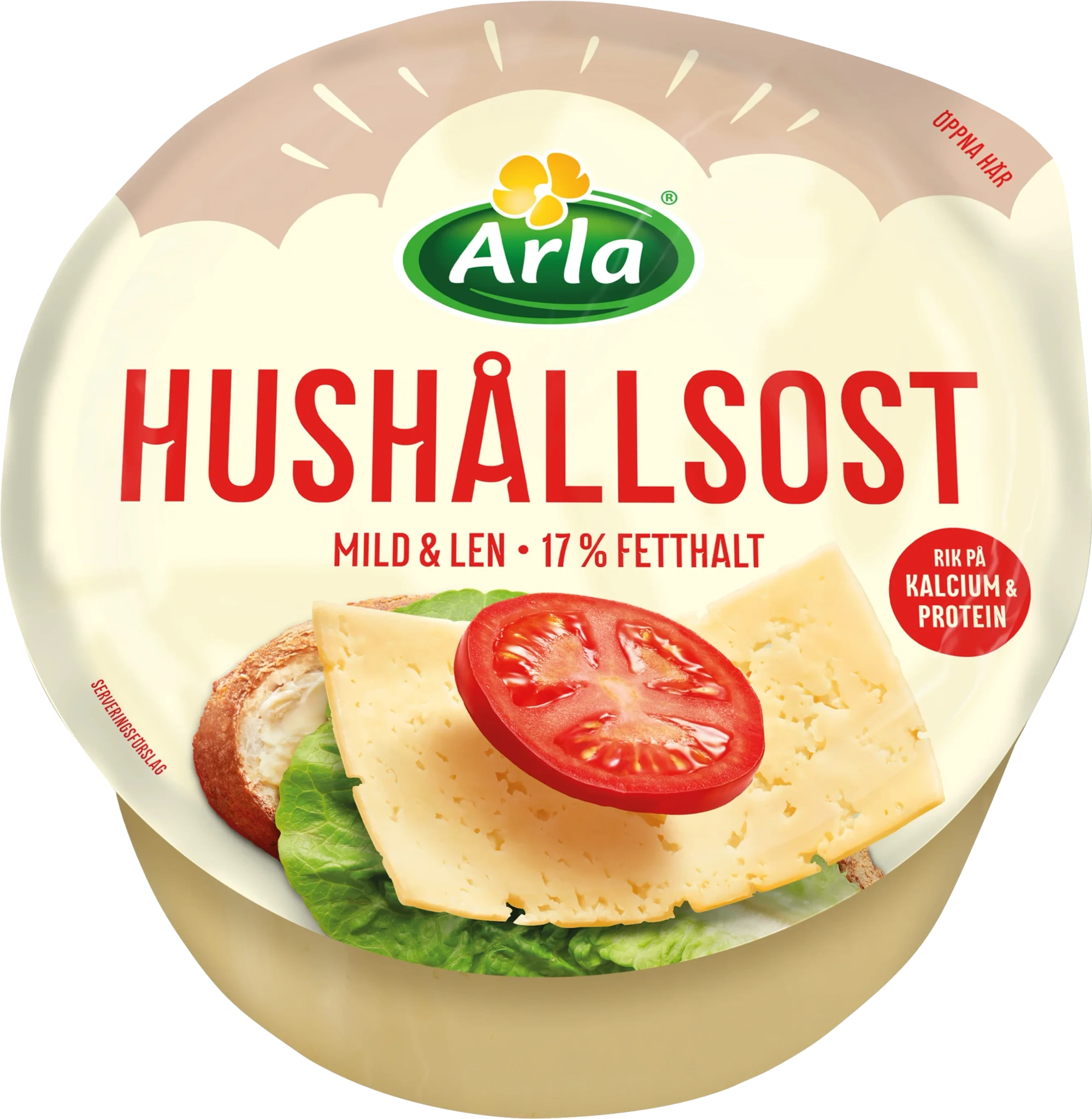 Hushållsost 17% ca1.1 kg