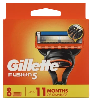 Barberblad Fusion5 8stk Gillette