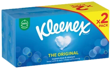 Kleenex Original Boks Duo Ansiktsserviett 72stkx2