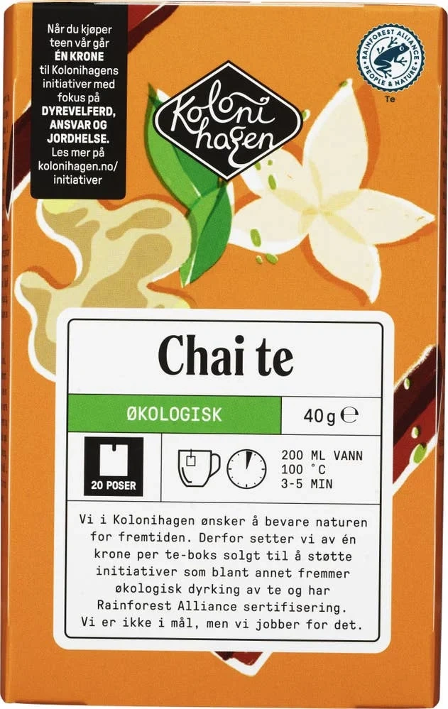 Økologisk chai