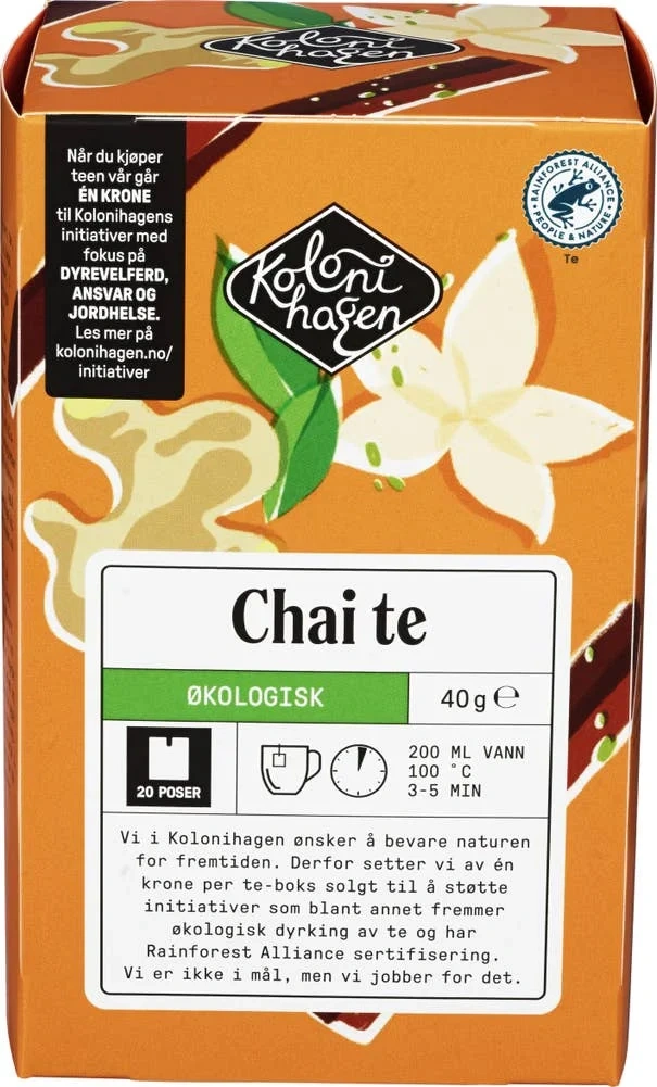 Økologisk chai