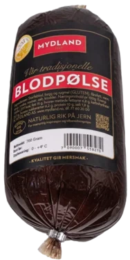 Blodpølse 700g Mydland