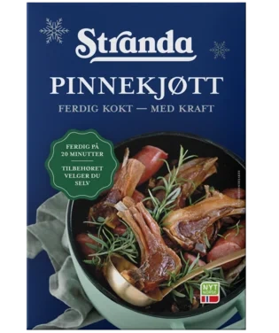 Pinnekjøtt Ferdig Kokt Ca750g Stranda