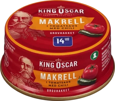 Grovrevet Makrell Chili 90g