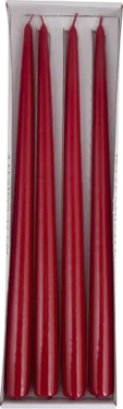Festlys Lakk 32cm Rød
