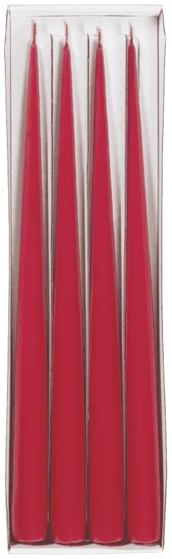 Festlys Lakk 32cm Rød