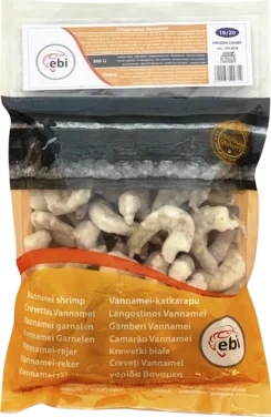 Scampi 16/20 Rå uten Skall Vm