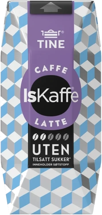 Iskaffe Latte uten 330ml Tine