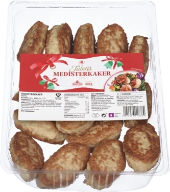 Medisterkaker 800g Fersk