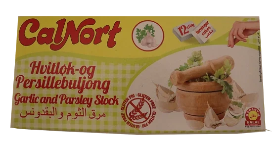 Hvitløk- Og Persillebuljong Terninger 120g