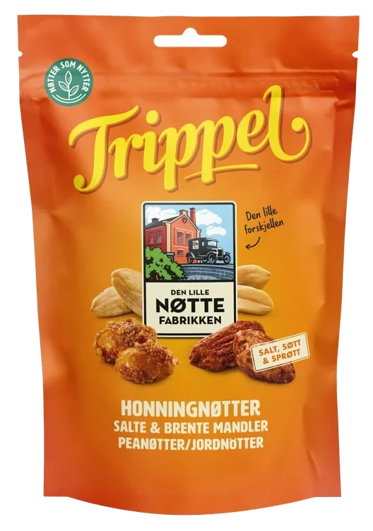 Trippel 190g Den Lille Nøttefabrikken