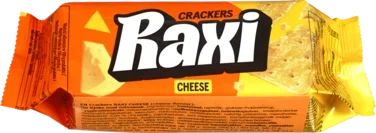 Raxi cheese crackers