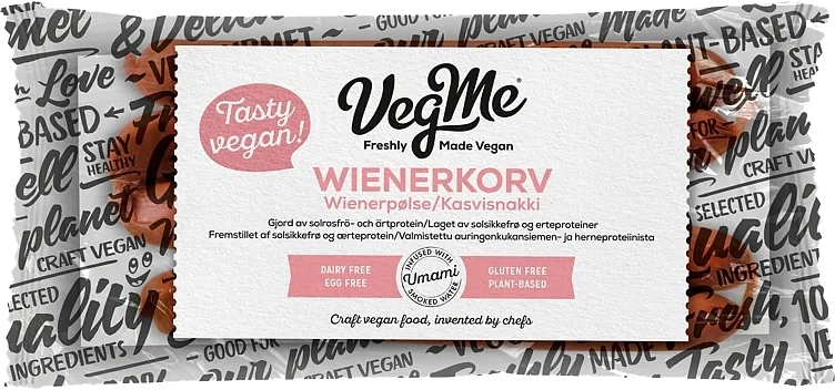 Wienerpølser 220g Vegme