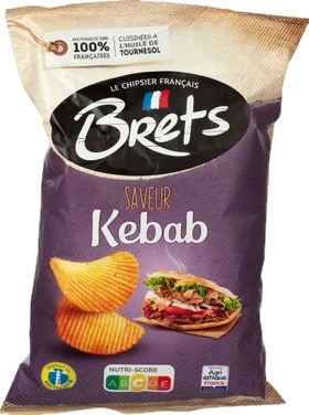 Potetchips Kebab 125g Brets