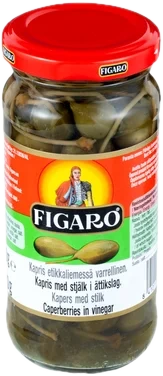 Kapers m/Stilk 240g Figaro