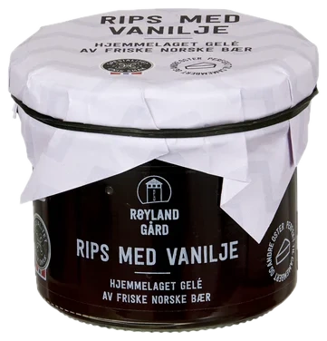 Ripsgele m/Vanilje 125g Røyland