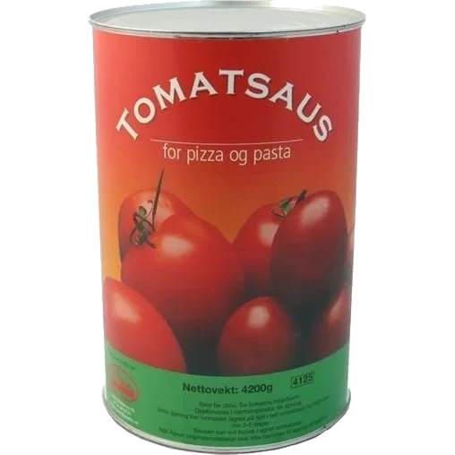 Pizzasaus 14/16 4150gr