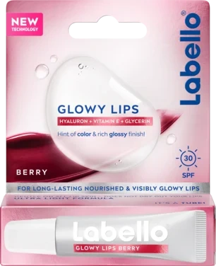 Labello Glowy Lips Berry Tinted Spf30, 10ml