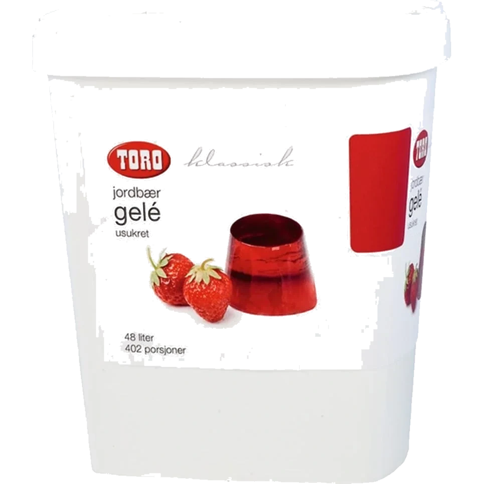 Jordbærgele Usukret 1,3kg