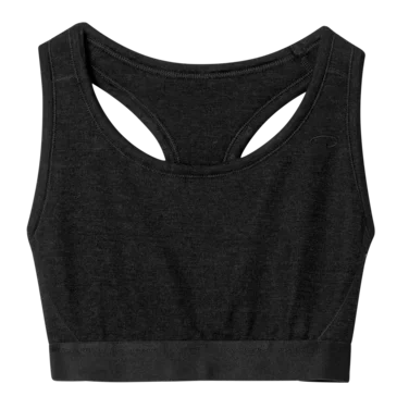 Sport Wool Bra Black Melange m