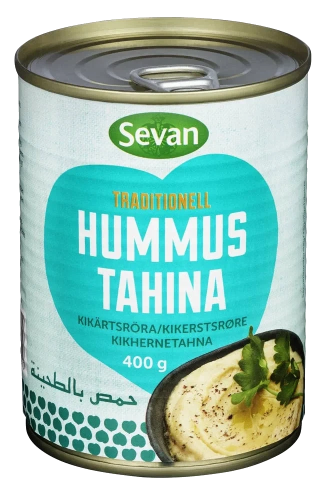 Tradisjonell hummus tahina