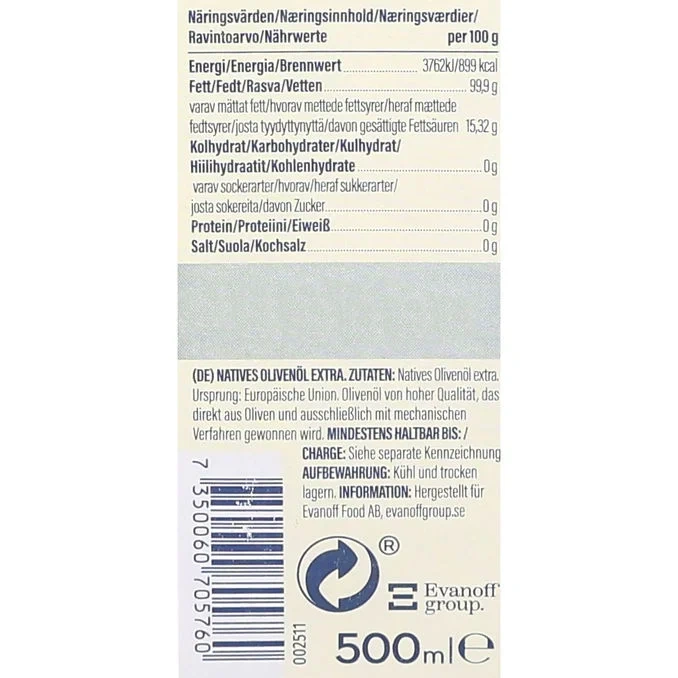 Olivolja Extra Virgin