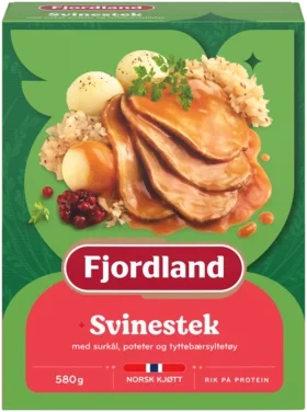 Svinestek m/Surkål 580g Fjordland