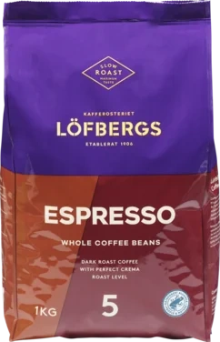 Kaffebønner 1 kg Espresso Löfbergs