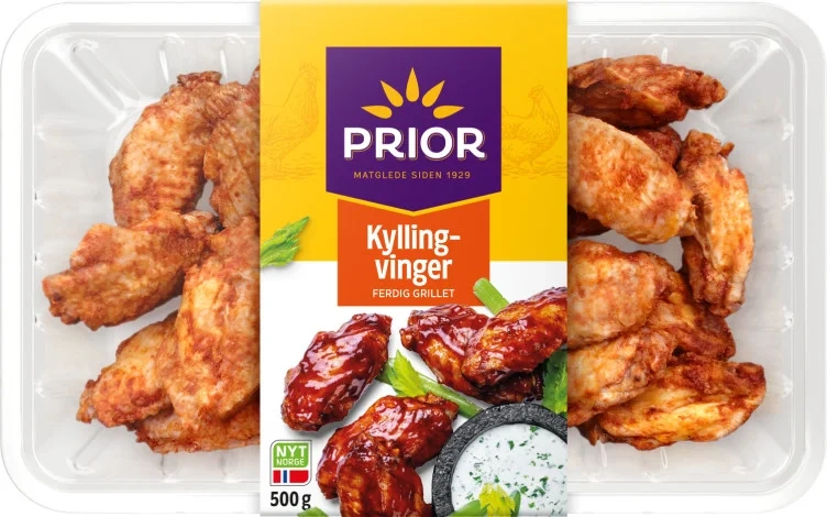 Grillede Kyllingvinger 500g