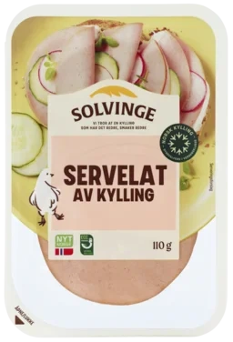 Servelat av kylling 