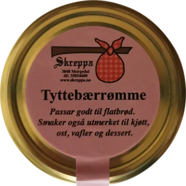 Tyttebærrømme 175ml Skreppa